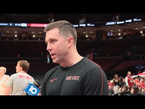Ohio State basketball coach Jake Diebler talks toughness, urgency as season gets underway