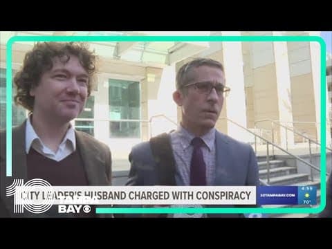 Tampa city leader's husband charged with conspiracy