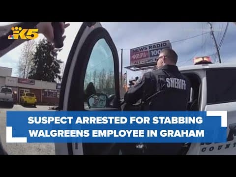 Suspect arrested for stabbing Walgreens employee in Graham