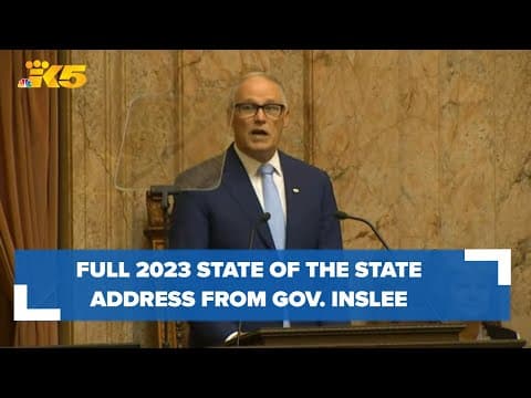 Gov. Jay Inslee delivers State of the State Address