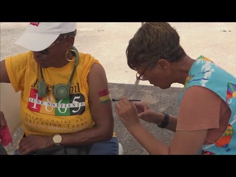 Juneteenth celebration takes place at historical church in Galveston
