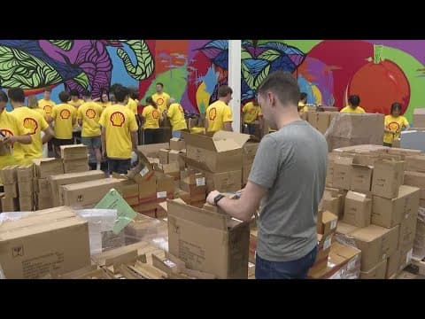 City of Houston, Shell, Houston Food Bank to hand out backpacks filled with supplies