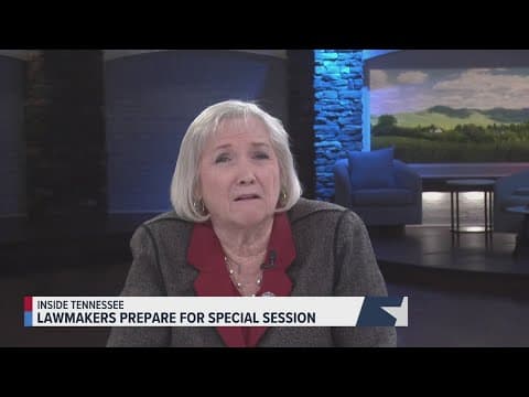TN Senator from Knoxville says special legislative session could last more than a week