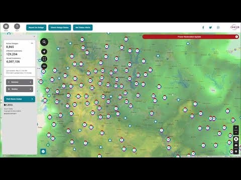 130K North Texans still without power Friday morning