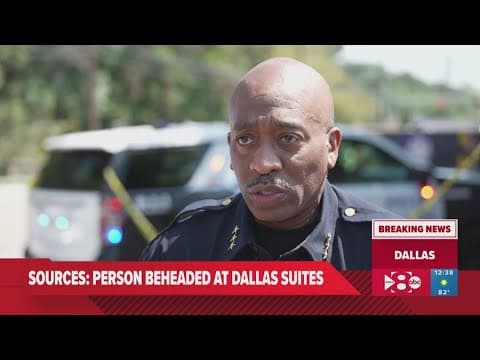 ANALYSIS: Victim beheaded at Dallas motel, suspect in custody, police sources say