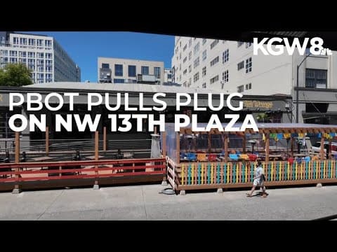 PBOT tells Northwest 13th businesses to remove outdoor seating