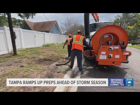 Pipes, ponds and pavement. Tampa working on storm fixes just days before hurricane season