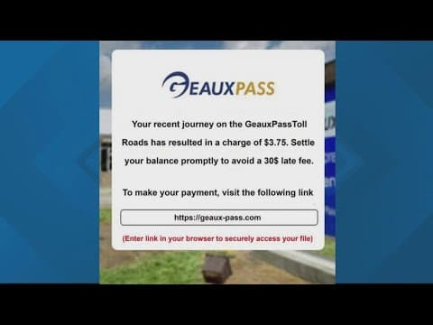 Kenner PD seizes fake GeauxPass website operating from a Russian server