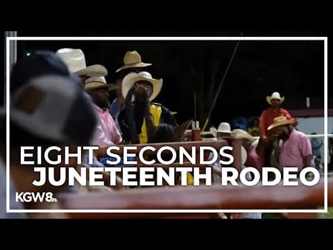 Juneteenth Rodeo celebrates Black cowboy traditions in Portland