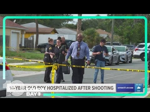 14-year-old boy shot in St. Petersburg