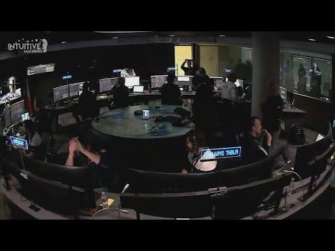 Private lander makes first US moon landing in more than 50 years