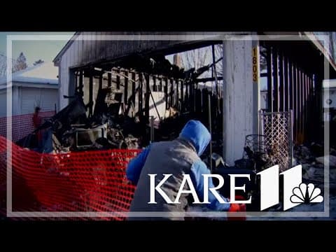 Two found dead in St. Paul garage fire