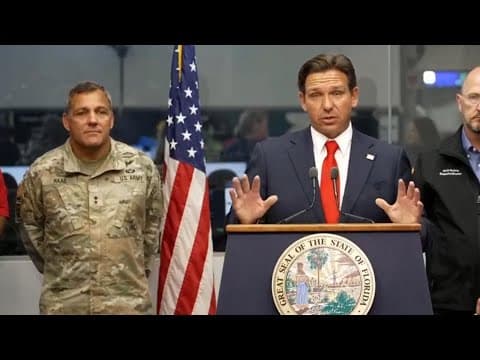 Gov. Ron DeSantis gives update on Hurricane Helene before it makes landfall in Florida