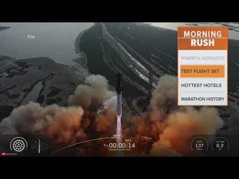 Space X launch scheduled for today