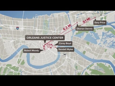 Half of the escaped inmates have been captured. See where they were hiding.