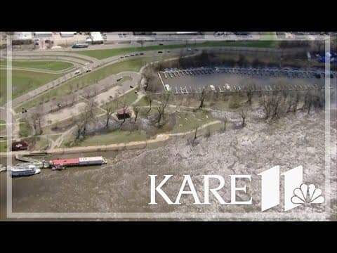 St. Paul: Mississippi River expected to crest Sunday