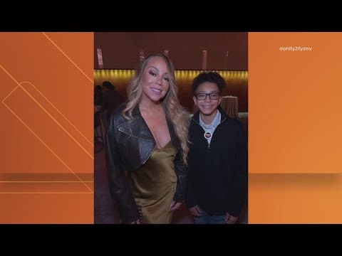 Montgomery County teen dances for Mariah Carey's Christmas tour
