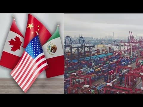 Trump changes course and delays some tariffs on Mexico and Canada