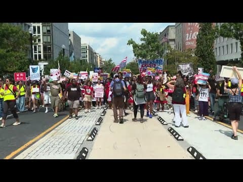 Protests against Federal surge break out across country