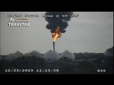 Power outage prompts intermittent flaring at chemical plant in southeast Houston