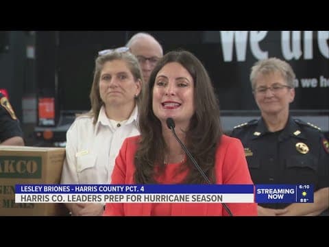 Harris County leaders prepare for hurricane season