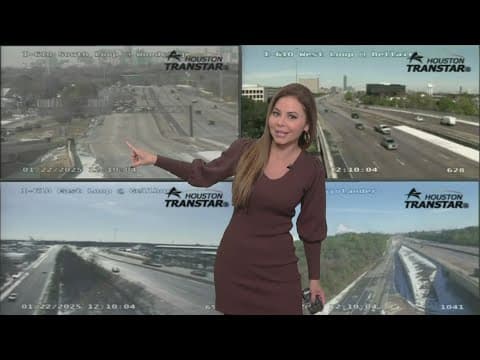 Ice in Houston: Winter storm leads to dangerous road conditions across city