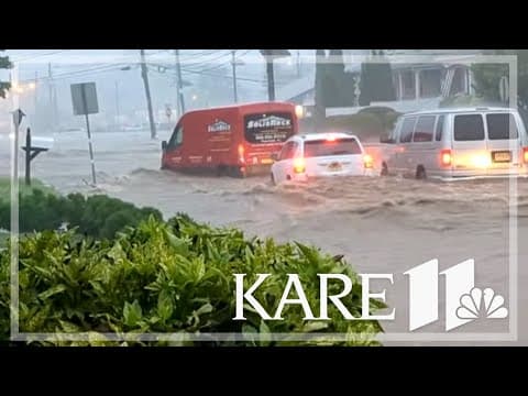 Heavy rain creates chaos for East Coast