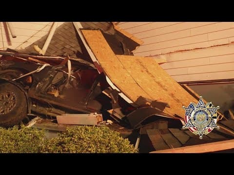 Truck slams into St. Mary's County church, driver hospitalized