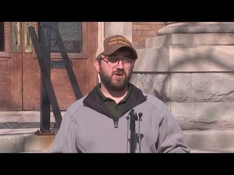 Delaware County Dog Warden speaks after 40 dogs pulled from property near Sunbury