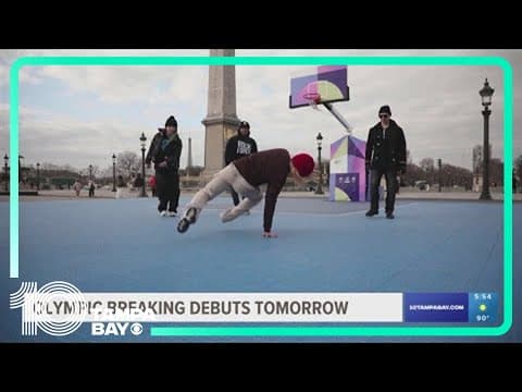 Breaking debuts at the Olympics