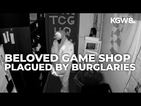 Southeast Portland game store hit again by thieves