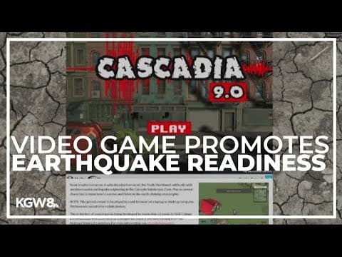 Video game helping with earthquake readiness