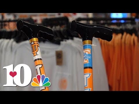 Local man creates UT-themed walking cane