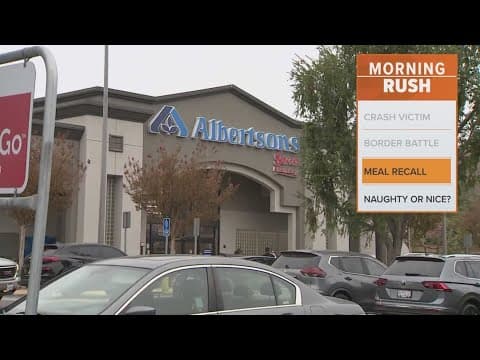 Recall issued for cucumbers and veggie trays sold at Albertsons