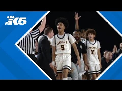 HS State Basketball Highlights:  Federal Way vs. Lincoln (Tac) Boys