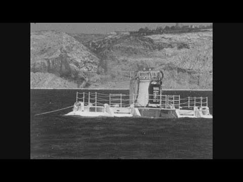 SEALAB II underwater experiment in San Diego 1965