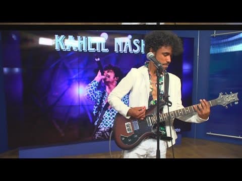 Kahlil Nash visits CBS 8 Mornings
