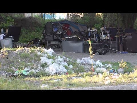 New Orleans officials plan to cleanup at North Derbigny Street encampment site