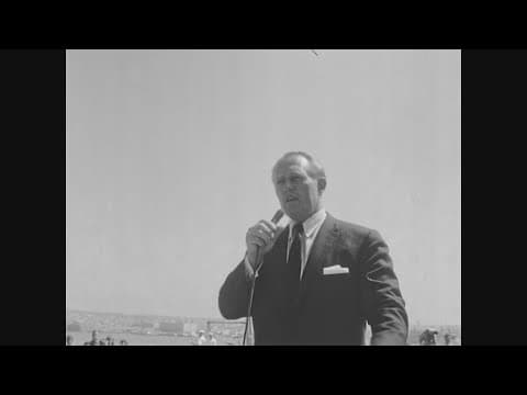 Art Linkletter in San Diego for Fiesta del Pacifico in 1958
