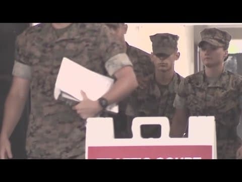 Camp Pendleton Marine charged with sexual assault of a minor appears in court