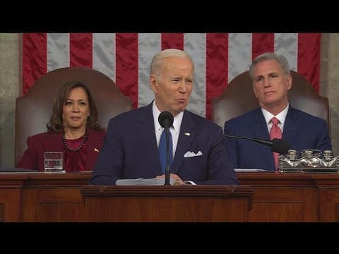 Reactions pouring in to President Biden's State of the Union address