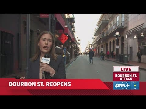 New Orleans Attack | Bourbon Street Reopens