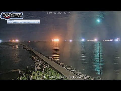 Take a look at this spotted in the sky over Galveston