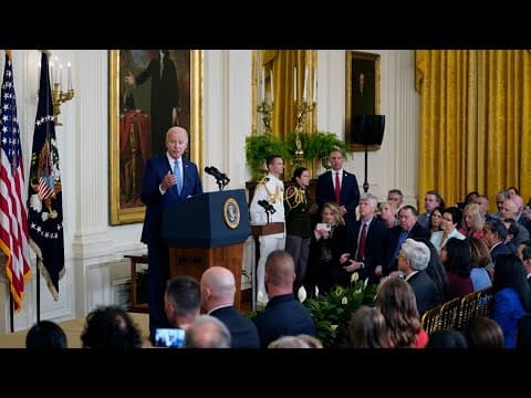 'True heroism:' Ohio deputy among 8 others honored by Biden with Medal of Valor