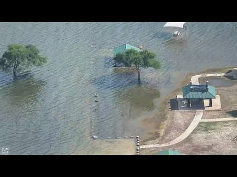 Several Grapevine Lake entrances are still closed