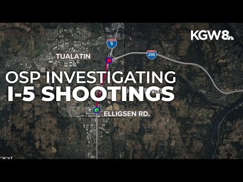 Man arrested after firing into I-5 traffic