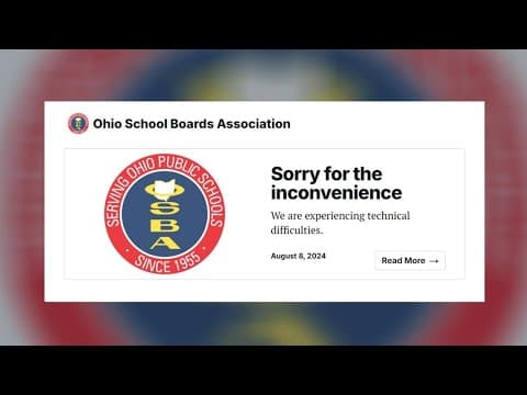 Ohio School Boards Association victim of latest cyberattack