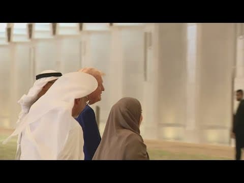 President Trump returning to U.S. after Middle East trip