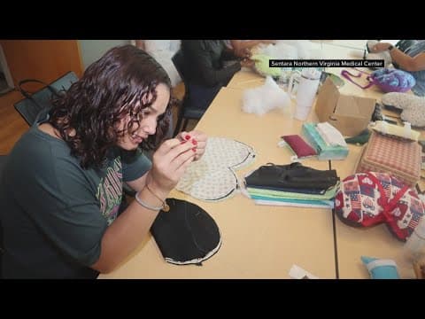 Virginia Girl Scouts help sew pillows for a good cause | Get Uplifted
