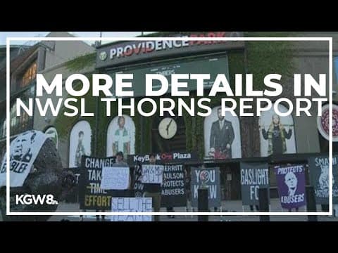 More details in NWSL Thorns report and reactions